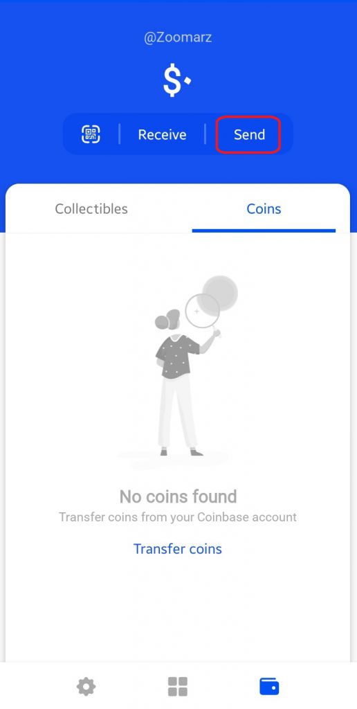 کیف پول coinbase ،طریقه ارسال ارز های دیجیتال در کیف پول کوین بیس