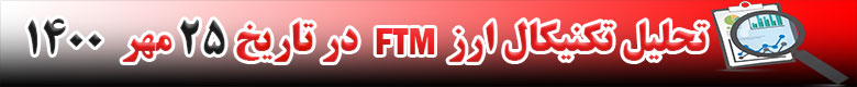 تحلیل تکنیکال ارز FTM در تاریخ 25 مهر 1400