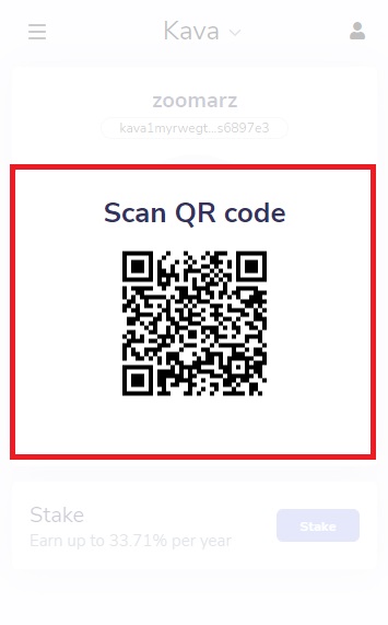 QR Code را در بخش مقصد اسکن کنید