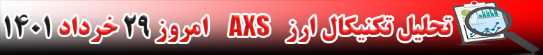 تحلیل تکنیکال ارز اکسی اینفینیتی AXS امروز 29 خرداد 1401