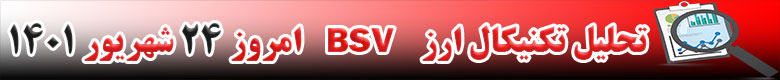 تحلیل تکنیکال ارز بیت کوین ساتوشی ویژن BSV امروز 24 شهریور 1401
