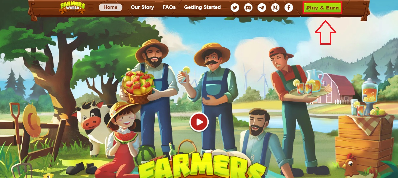 آموزش ثبت نام در بازی فارمرز ورلد farmers world