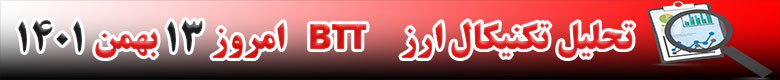 تحلیل تکنیکال ارز بیت تورنتBTT امروز 13 بهمن 1401