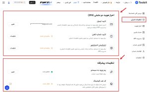 امنیت توبیت