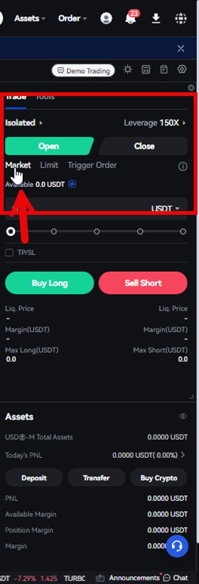 تعریف دستور بازار (مارکت اردر) (Market Order)