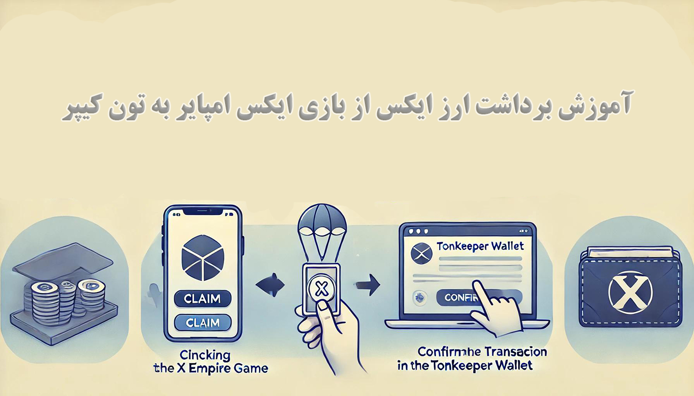 آموزش برداشت ارز X از بازی ایکس امپایر به تون کیپر