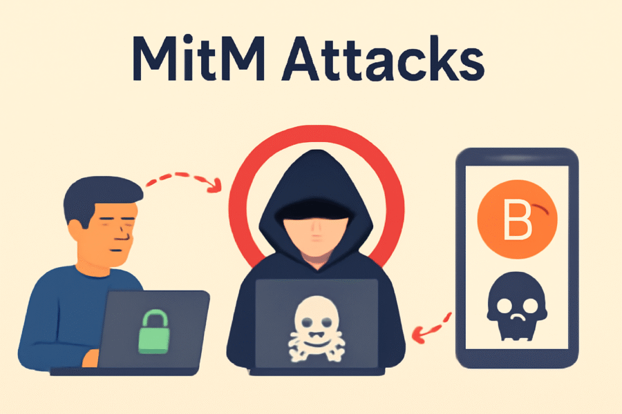 چگونه از حمله MitM در بازار ارزهای دیجیتال جلوگیری کنیم؟