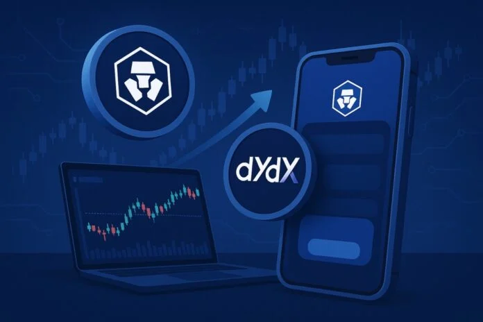 معاملات مشتقه در کیف پول Onchain Crypto.com با ادغام dYdX: فرصت‌های جدید برای معامله‌گران