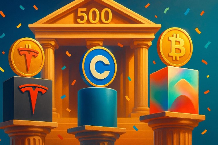 حضور قدرتمند بلوک در کنار تسلا و کوین‌بیس در لیست شرکت‌های بیت‌کوینی S&P 500