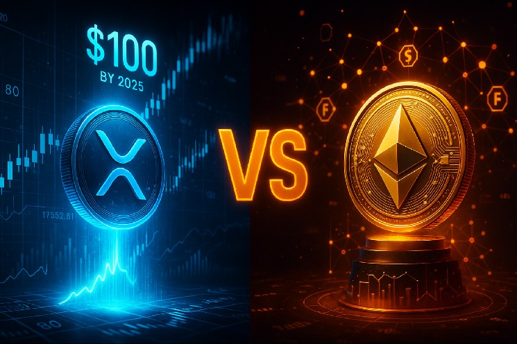 آیا ریپل تا سال ۲۰۲۵ می‌تواند به ۱۰۰ دلار برسد؟ چشم‌انداز بلندمدت و مقایسه با اتریوم
