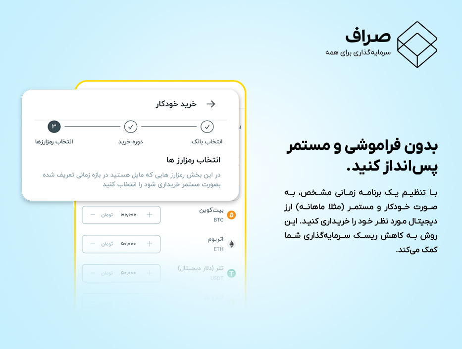 پلتفرم سرمایه گذاری صراف| معرفی سرویس ها و امکانات صراف