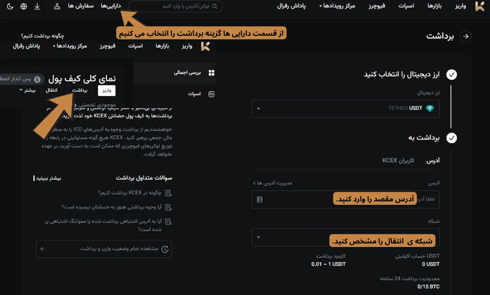 صرافی kcex