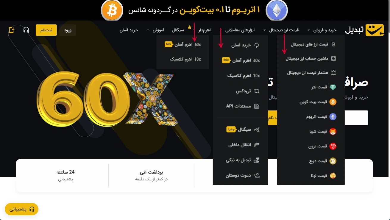 صرافی تبدیل