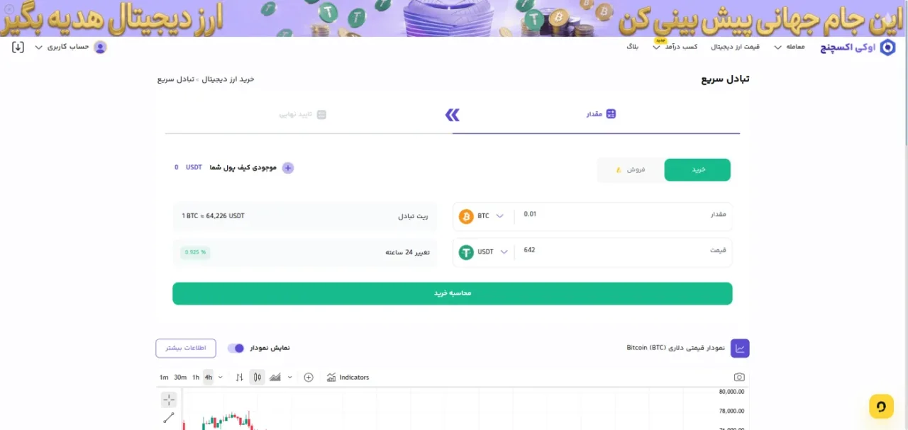 بخش تبادل سریع اوکی اکسچنج
