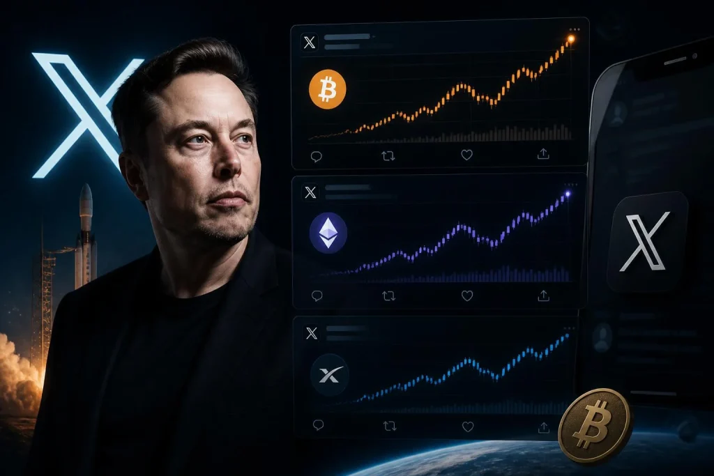 نمودارهای بزرگ X؛ بیت‌کوین تا سهام SpaceX