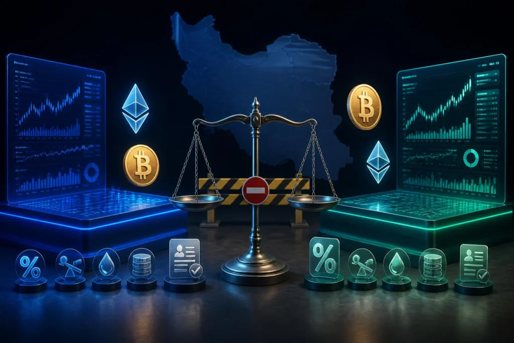 مقایسه صرافی توبیت و بیت یونیکس | کدام برای ایرانیان بهتر است؟