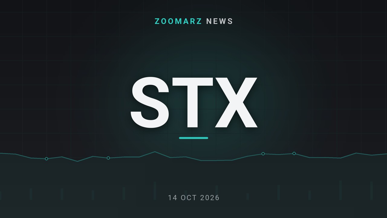 تصویر شاخص خبر «توکن استاکس» با نماد STX روی زمینهٔ نمودار